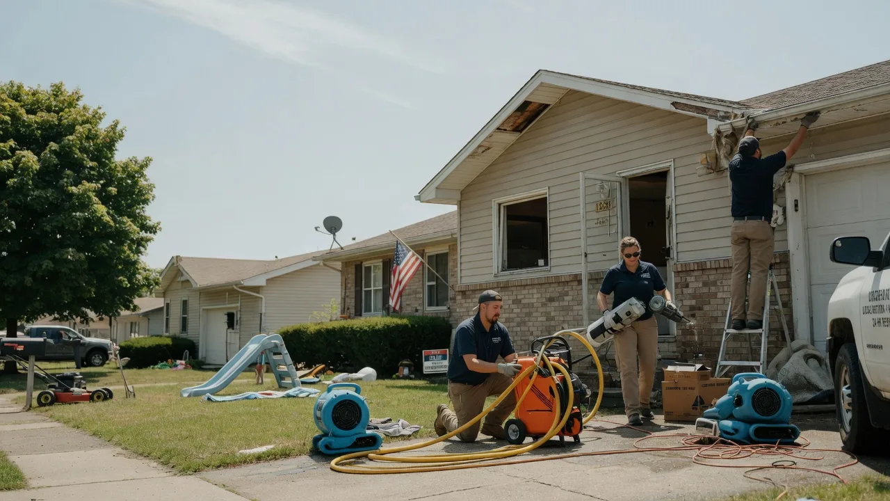 Water Damage Restoration in Antioch, IL near me